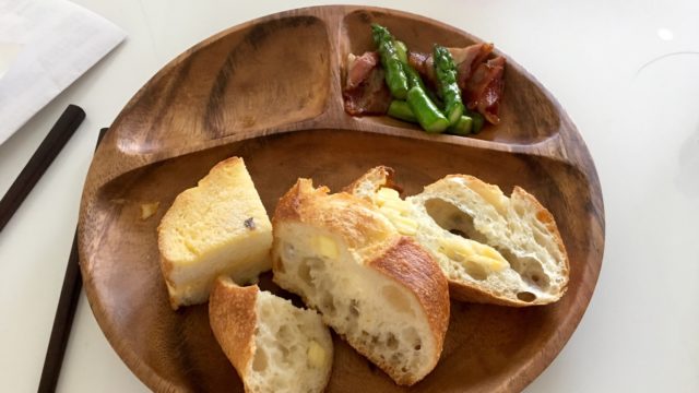 アスパラベーコン炒め