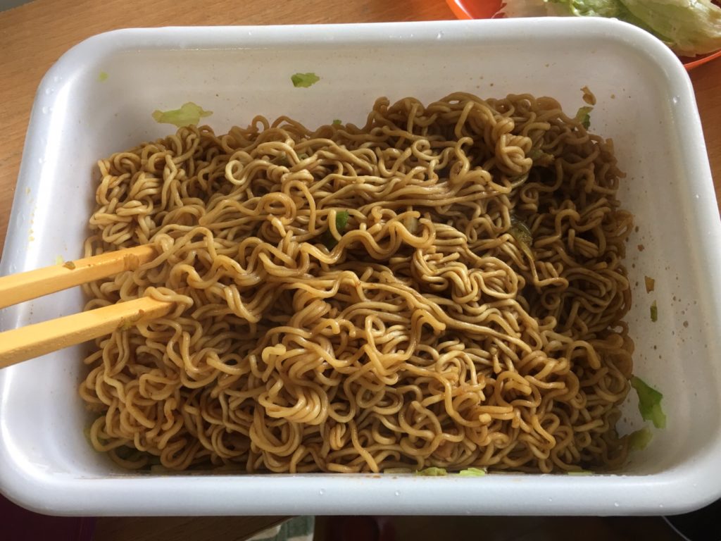 ペヤング　ギガ　完成