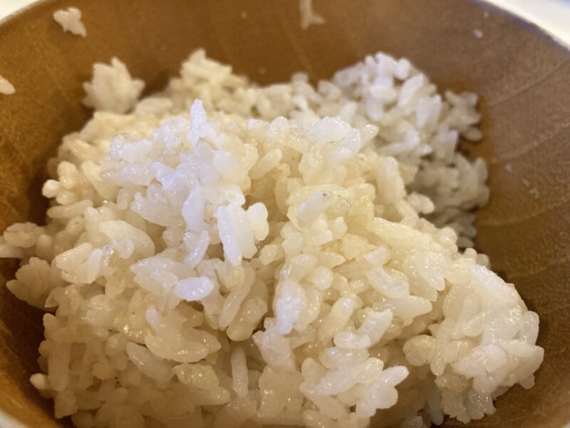 ロウカット玄米と白米のブレンド