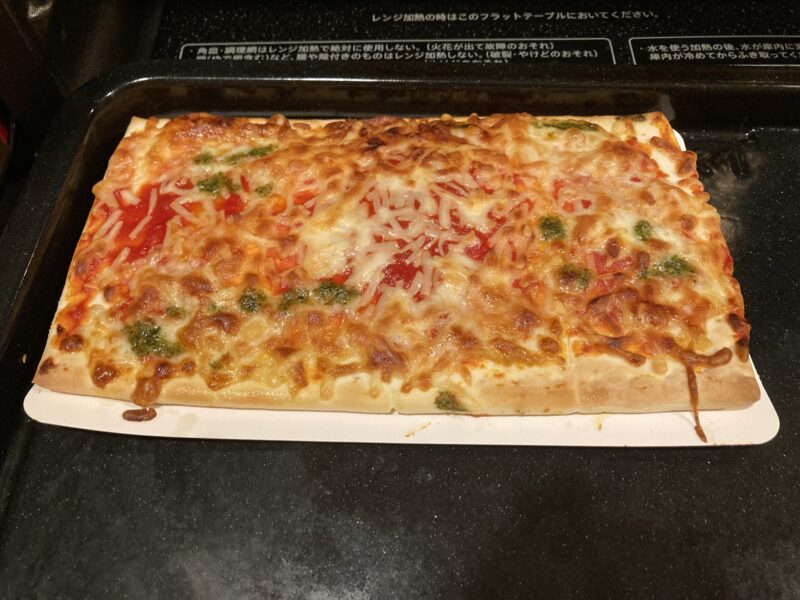 シャトレーゼのピザをヘルシオで焼いた結果